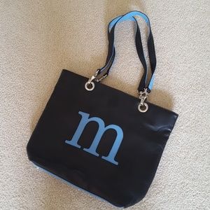 Leather Pocketbook, Paradox, with M  initial,